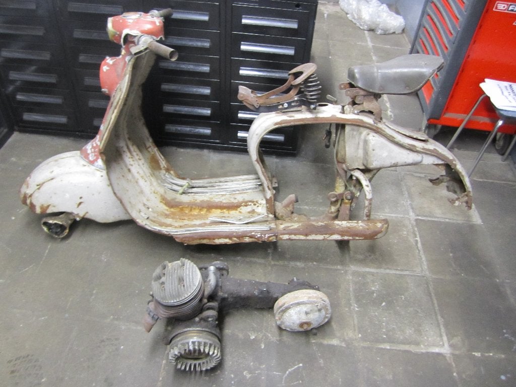 pièces Lambretta LD, Enlèvement, Utilisé
