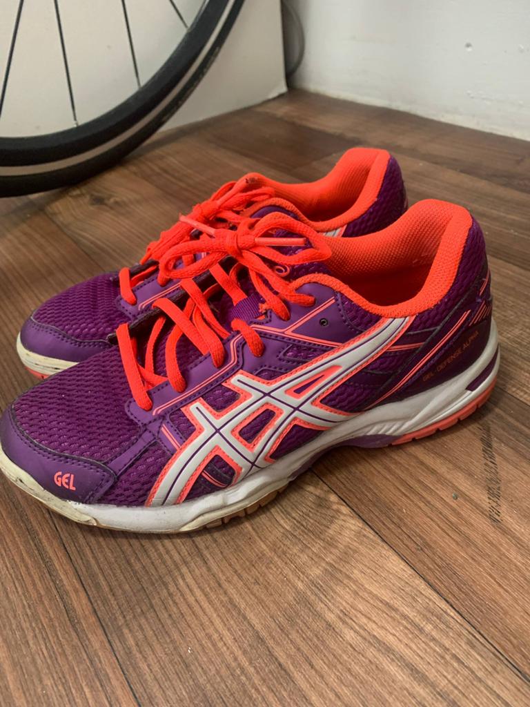 Asics running shoes, Sport en Fitness, Hockey, Ophalen of Verzenden, Zo goed als nieuw