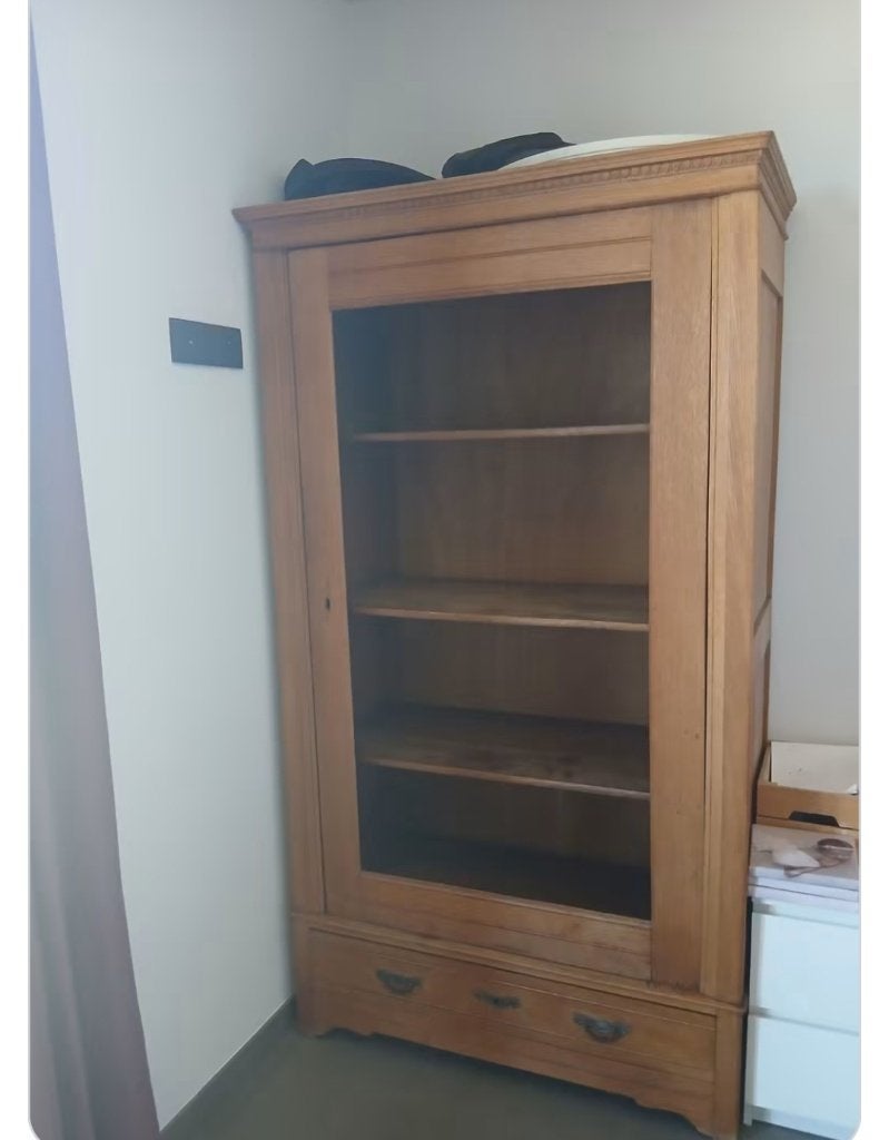 GRATIS kast, Ophalen, Gebruikt, Glas