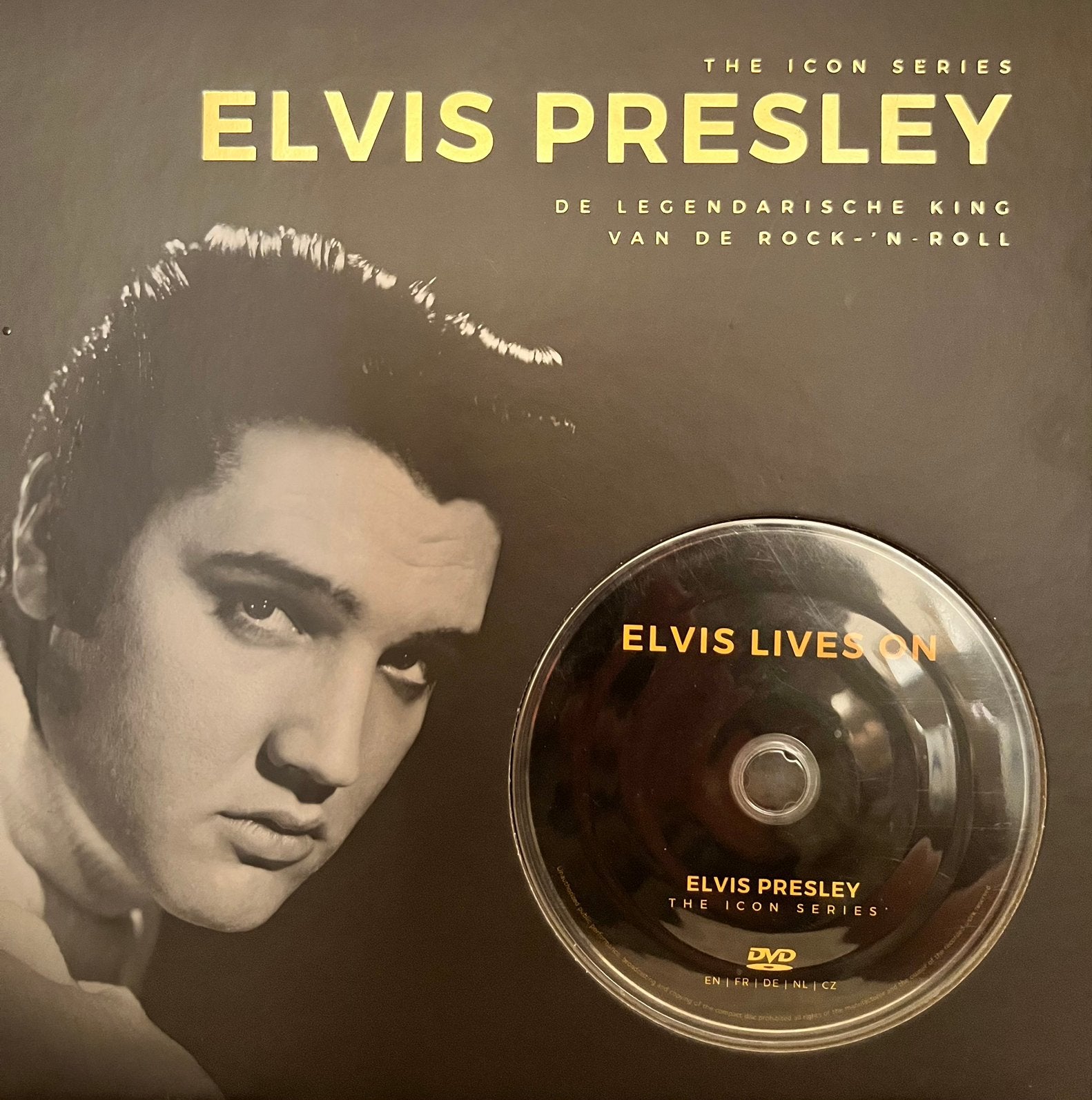 Boek & Dvd Elvis Presley …, Livres, Musique, Enlèvement, Neuf, Artiste