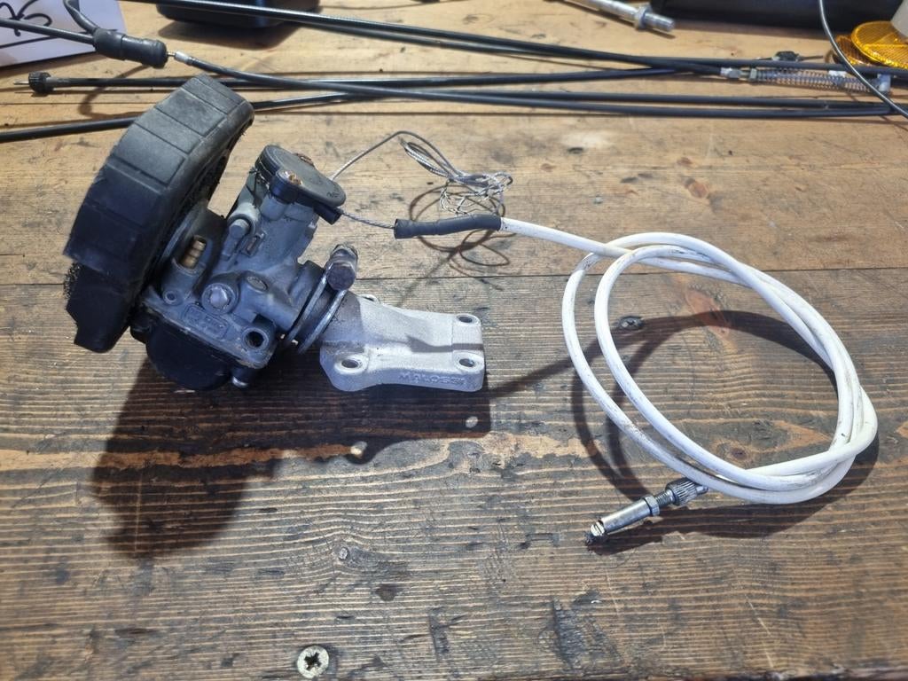 Honda Camino Delorto carburateur 17mm., Fietsen en Brommers, Ophalen of Verzenden, Gebruikt, Carburateur, Overige merken