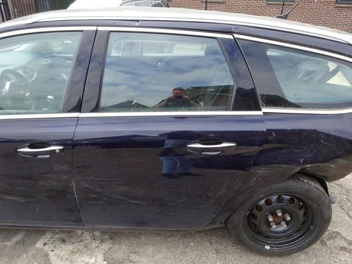 Portière 4portes arrière gauche d'un Peugeot 308 (EKU), -, 3 mois de garantie, Utilisé, Porte