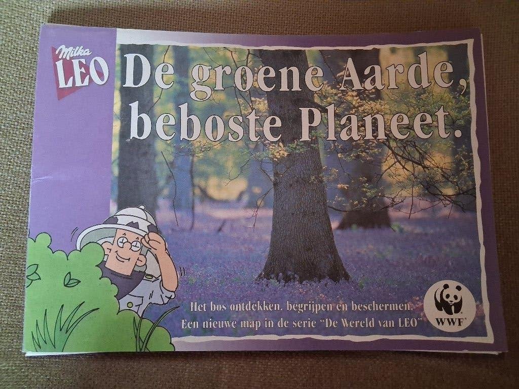 LEO-MILKA- WWF -DE GROENE AARDE - NED/FR, Verzamelen, Ophalen of Verzenden