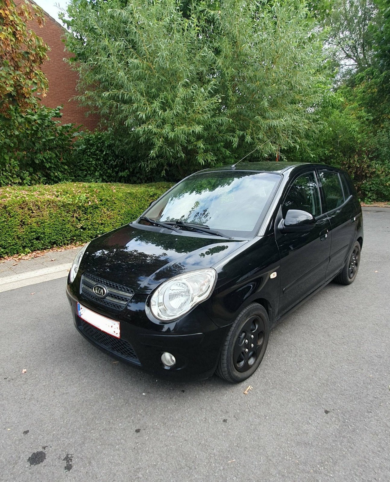 kia picanto, Auto's, Stof, Zwart, 5 deurs, Euro 4