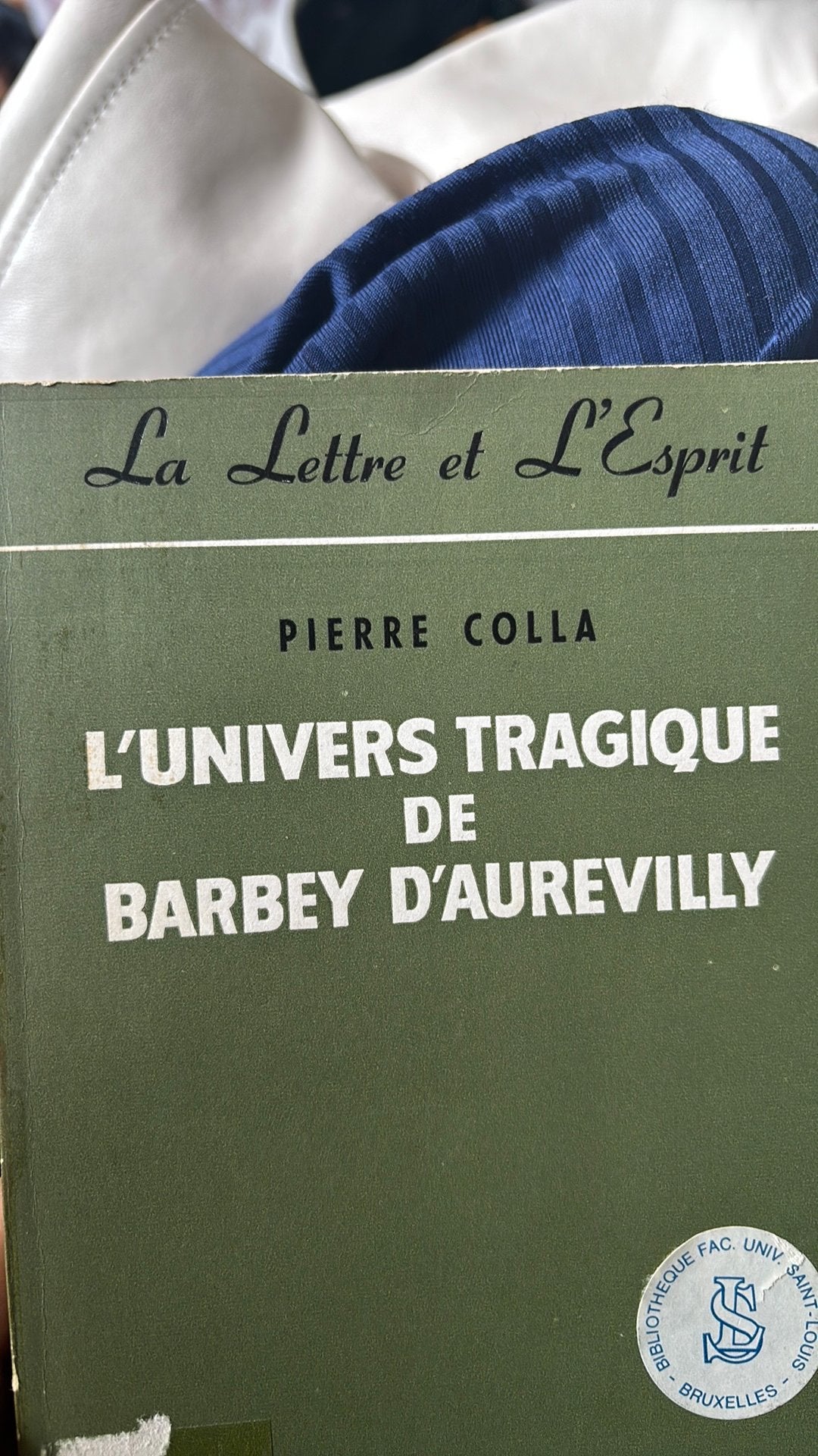 De tragische universiteit van Barbey d'Aurevilly, Ophalen of Verzenden, Gebruikt