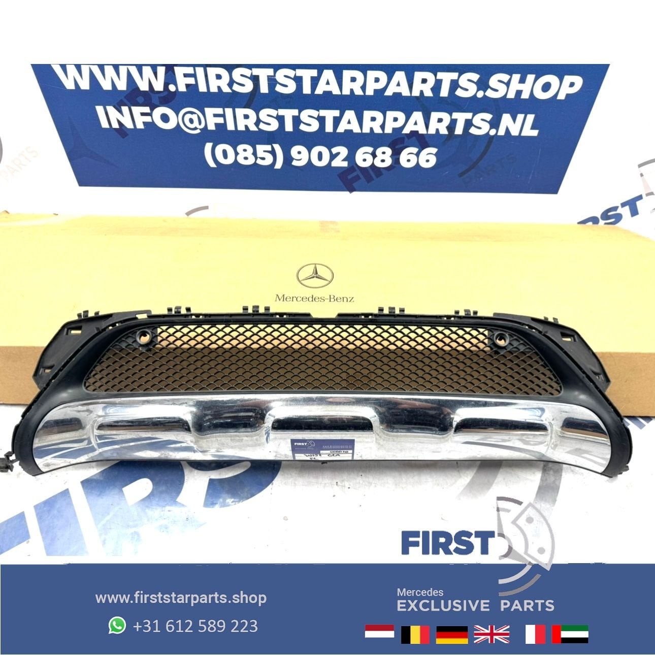 W156 X156 GLA KLASSE AMG BUMPER ROOSTER VOORBUMPER MIDDEN RO, Utilisé, -, -, Enlèvement ou Envoi