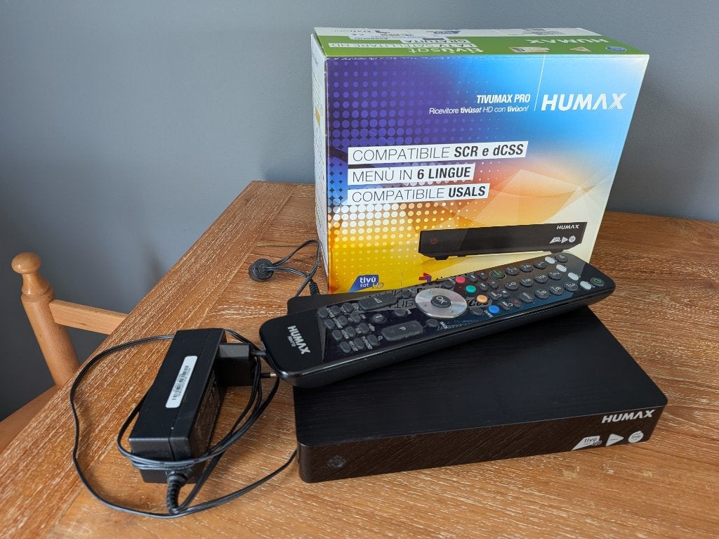 HUMAX TIVUMAX PRO II HD-satellietdecoder, Ophalen of Verzenden, Gebruikt, Decoder