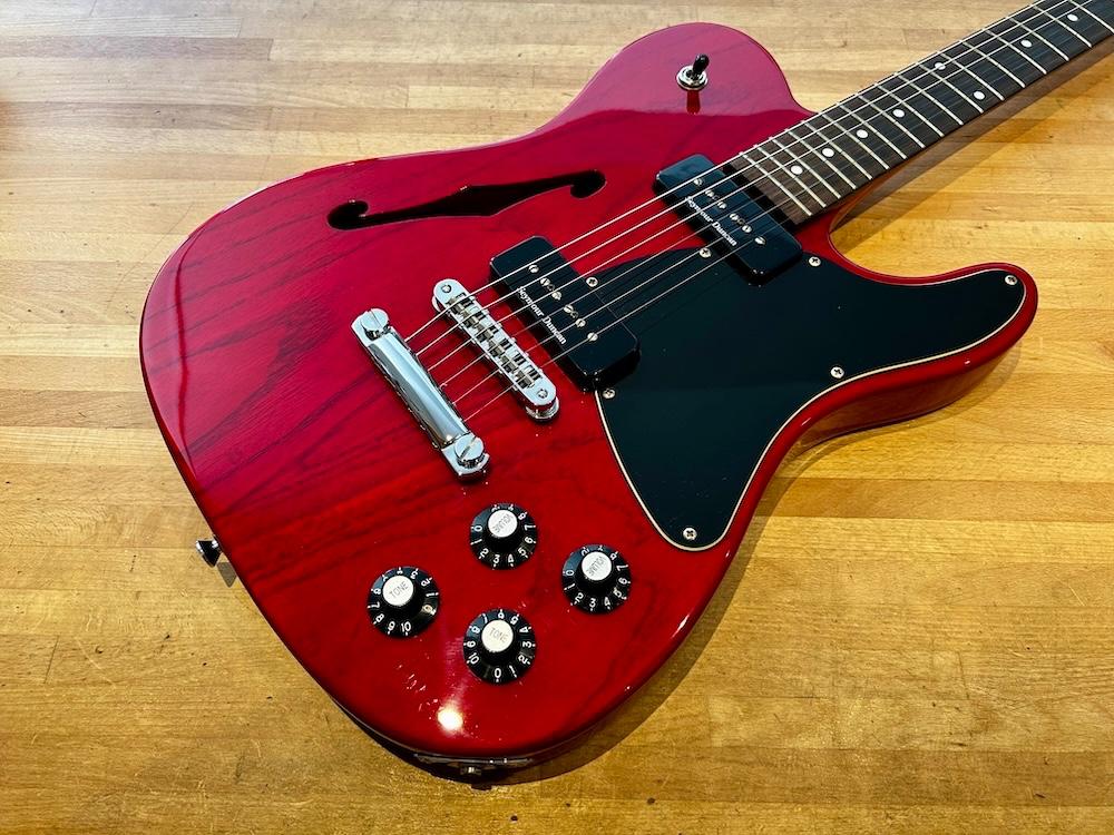 Fender 2009 Jim Adkins JA-90 Telecaster Thinline CRT, Ophalen of Verzenden, Zo goed als nieuw, Semi-solid body, Fender