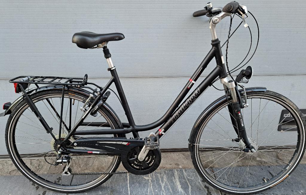 kalkhoff 28" Touring/Trekking bike nickel prix350€0489813734, 28 inch, 53 tot 56 cm, Velgrem, Zo goed als nieuw