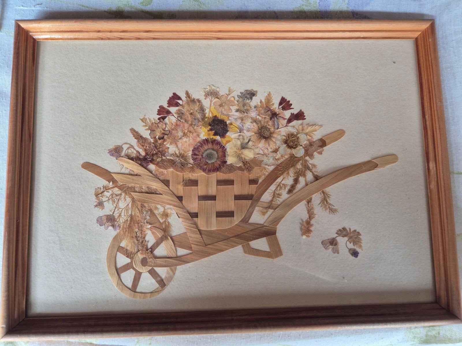Petit tableau décoratif artisanal, Enlèvement