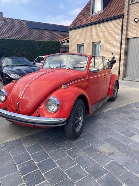 VW COX CABRIO 1970, Autos, Rouge, Achat, Cabriolet, Boîte manuelle