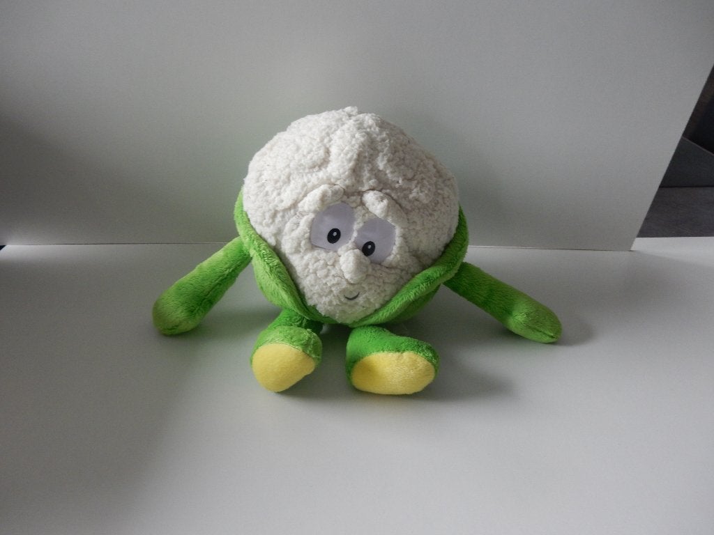 nr.2656 - Knuffel: bloemkool (delhaize), Ophalen of Verzenden, Met label