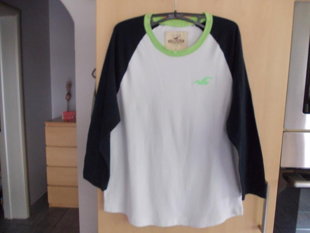 Pull  Hollister maat L en Pull River Woods  maat XL., Enlèvement ou Envoi, HOLLISTER., Blanc, Taille 52/54 (L)
