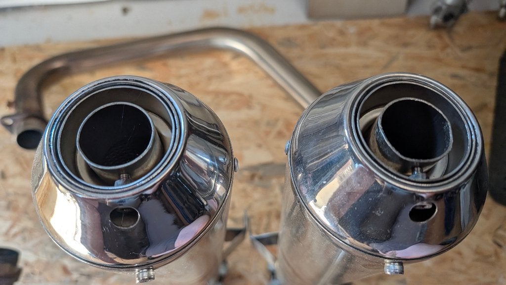 Lowell uitlaat Royal Enfield Continental GT650, Motoren, Ophalen of Verzenden, Gebruikt