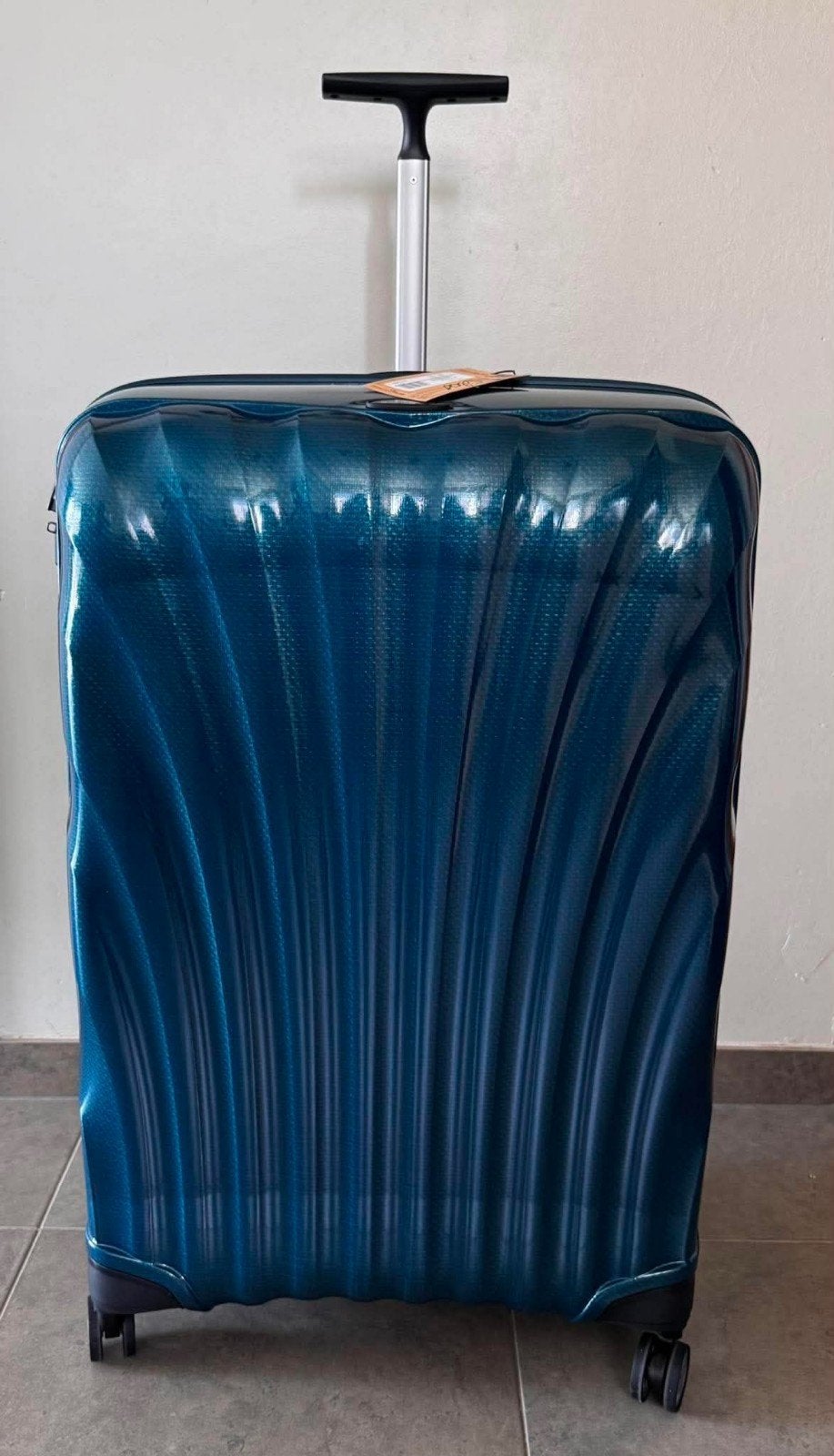 Samsonite Cosmolite Spinner 81 cm- Petrol Blue - NIEUW, Ophalen, Slot