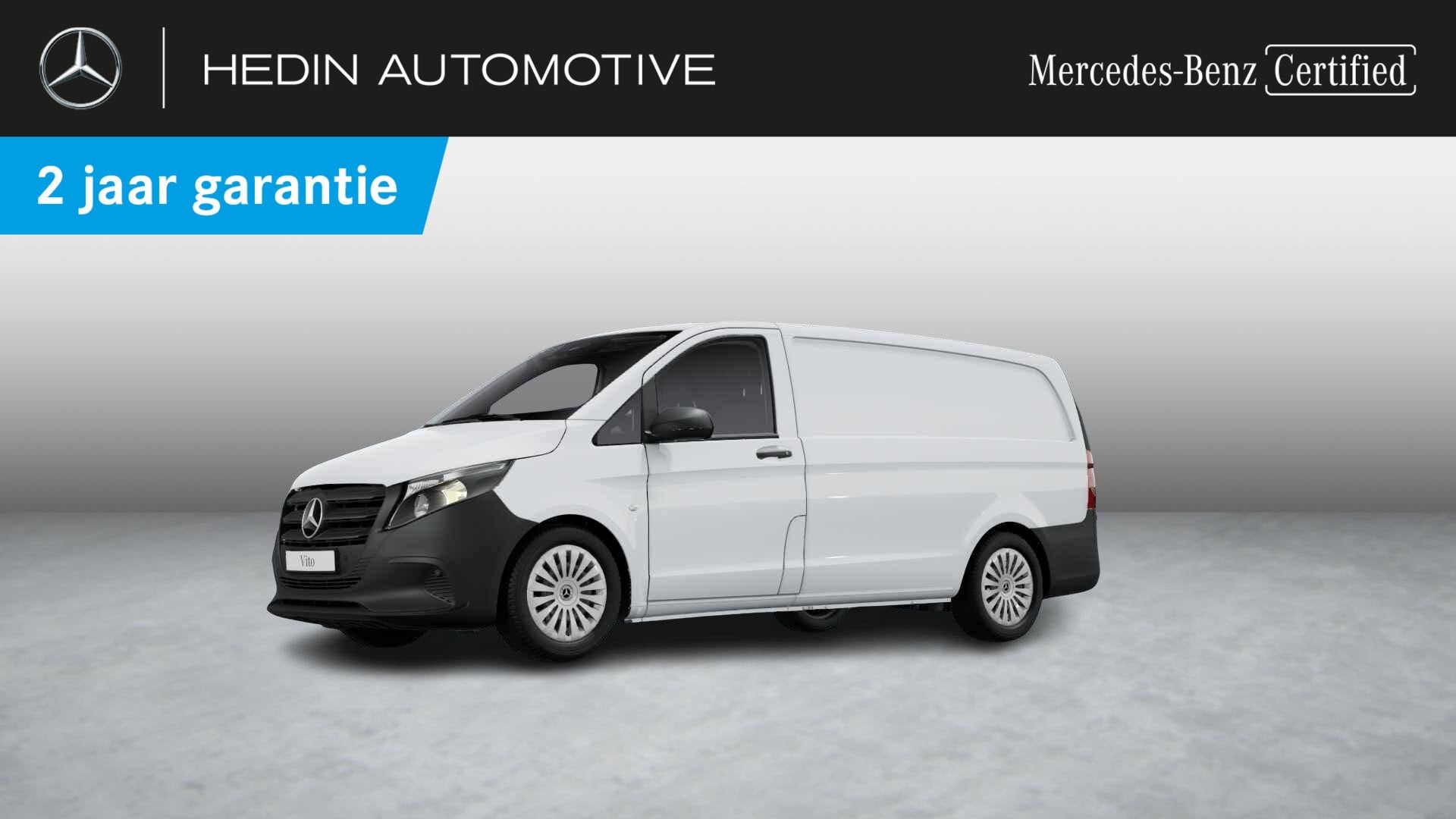 Mercedes-Benz Vito 114 CDI Base L2 9G-Tronic | Trekhaak | Ac, Zwart, 4 cilinders, 2000 kg, 136 pk