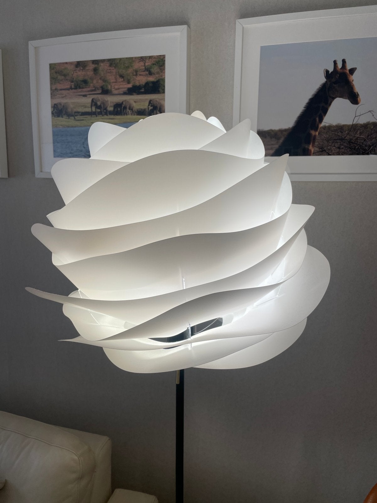 Lampe sur pied, Enlèvement, Comme neuf, Synthétique