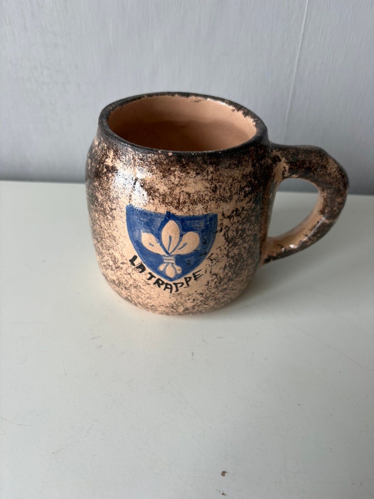 Mok van steengoed „LA TRAPPE”, Ophalen of Verzenden, La Trappe
