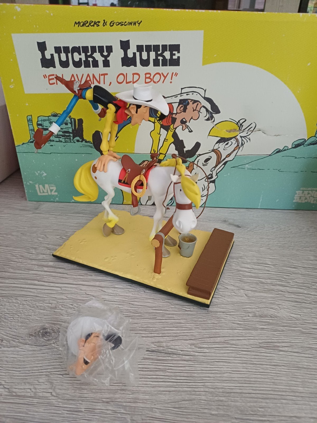 Lucky Luke LMZ 01, Enlèvement ou Envoi, Autres personnages, Statue ou Figurine