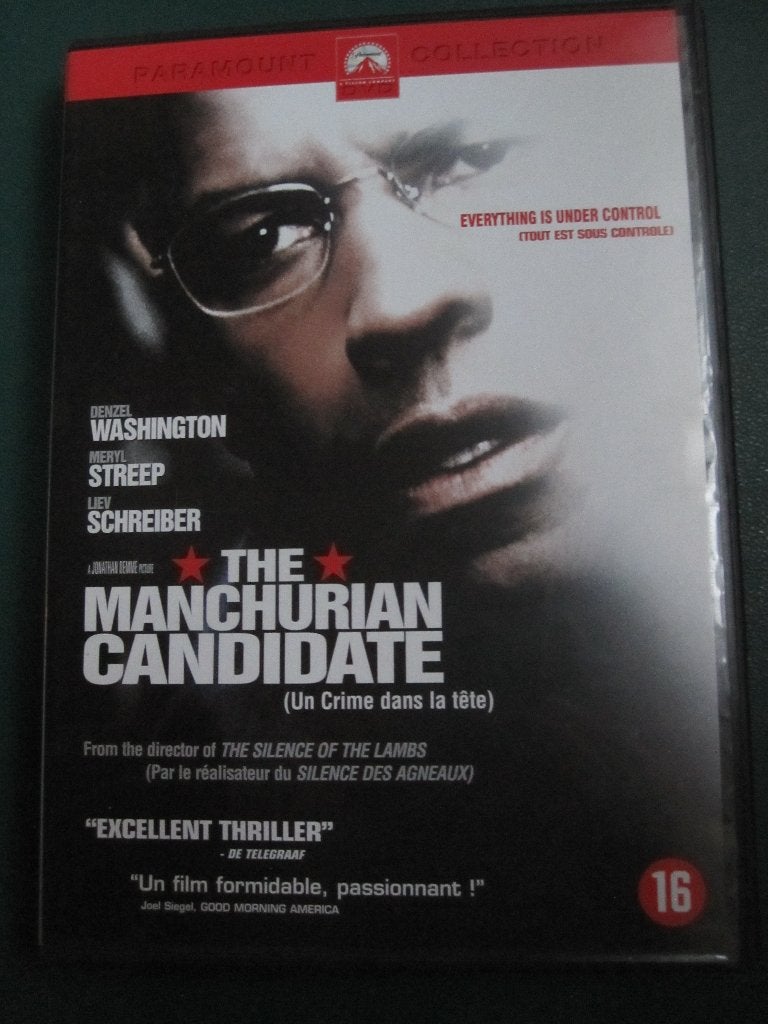 Le candidat mandchou (2004), CD & DVD, Enlèvement ou Envoi, Néerlandais, Comme neuf, Thriller d'action