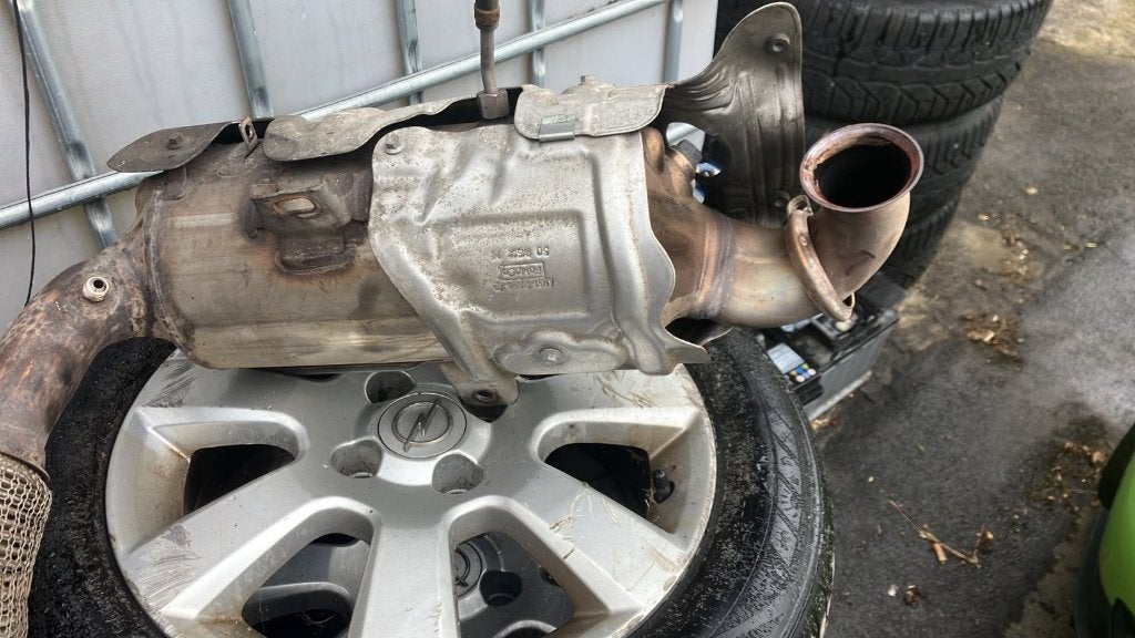 te koop katalisator ford fiesta 14tdci, Ophalen, Gebruikt, Ford