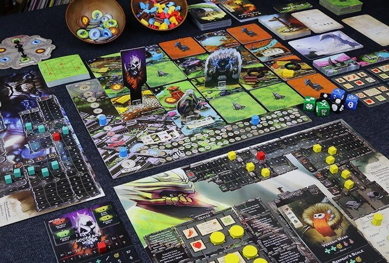 The City of Kings + deluxe components + upgrade pack, Een of twee spelers, Ophalen of Verzenden, Zo goed als nieuw