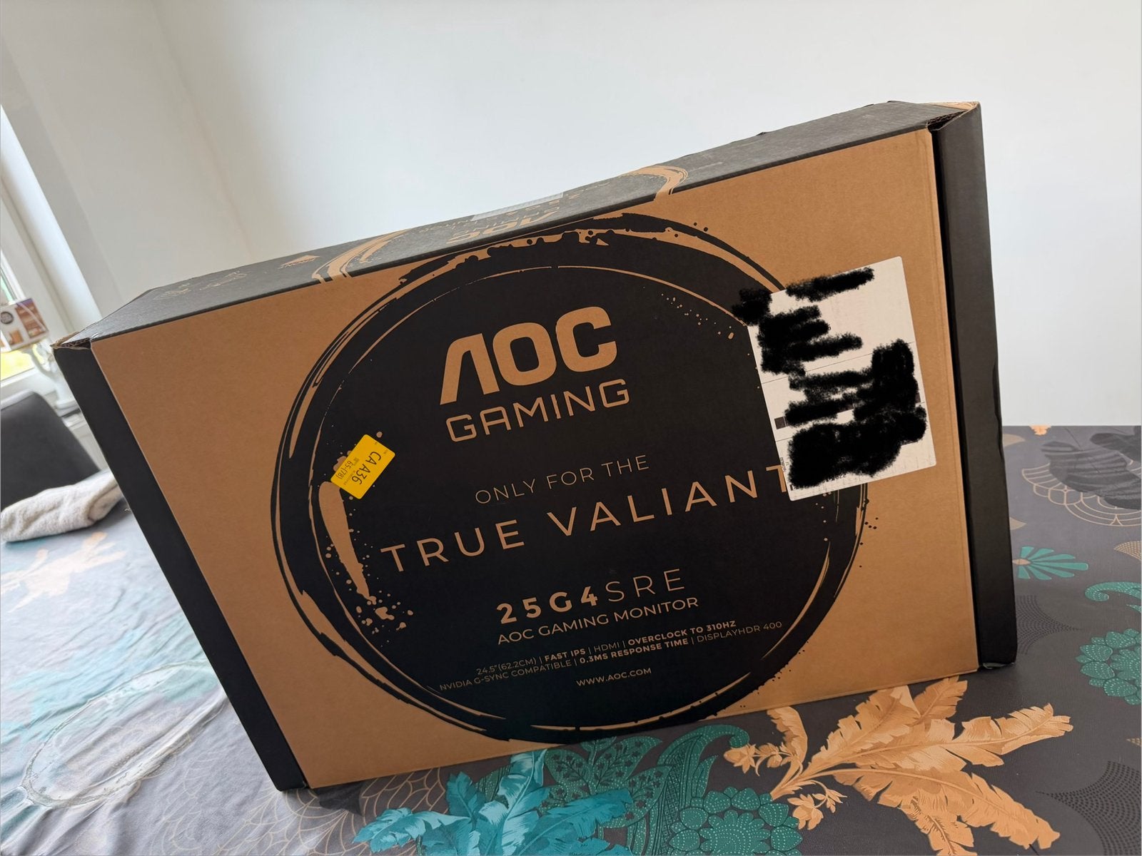 Ecran AOC 300hz 25 pouces neuf pas encore sorti du carton, TV, Hi-fi & Vidéo, Écrans de projection, Enlèvement, Électrique, Neuf