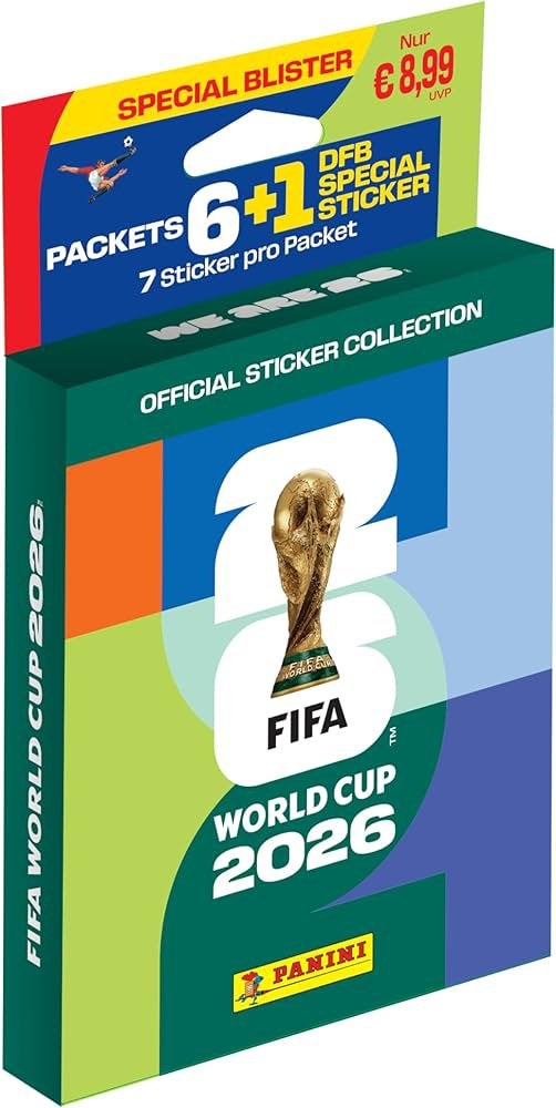 Panini stickers 2026 / update zaterdag 8augustus, Ophalen, Zo goed als nieuw