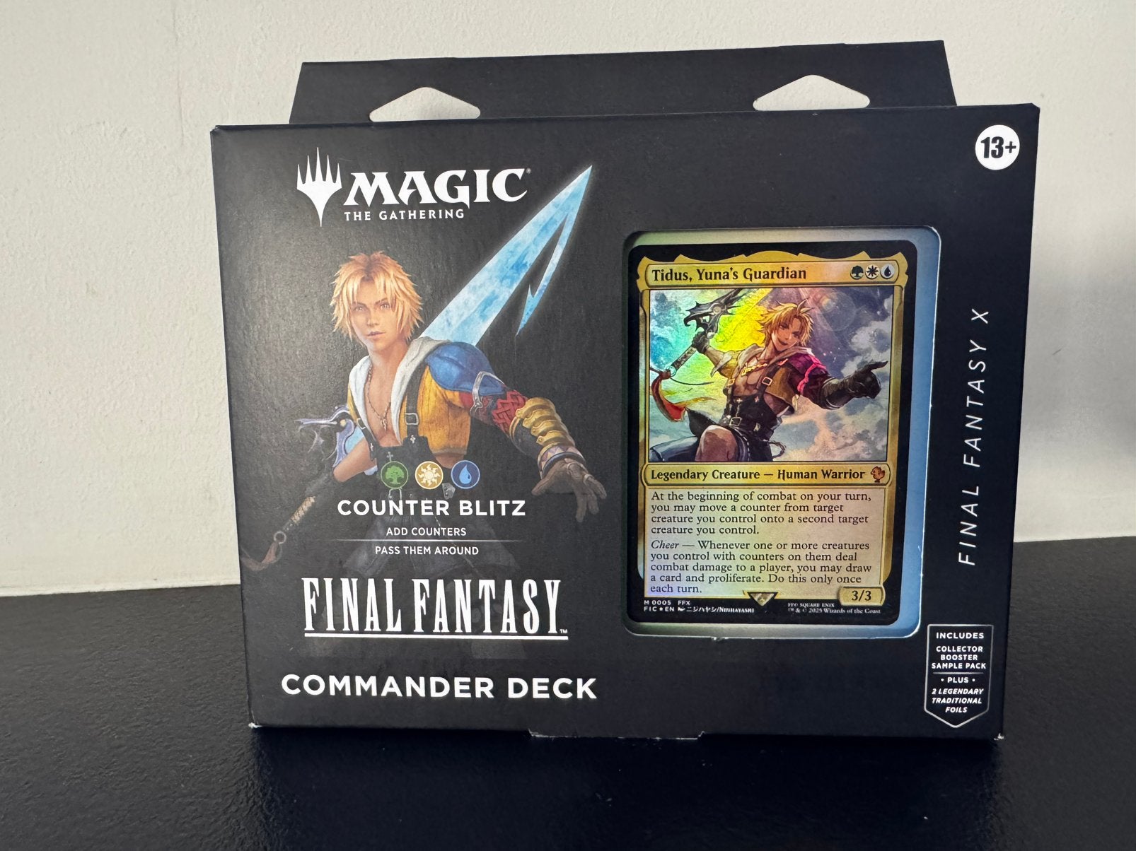 Magic – Final Fantasy X Commander Deck (Counter Blitz), Hobby en Vrije tijd, Ophalen of Verzenden, Nieuw, Speeldeck, Foil