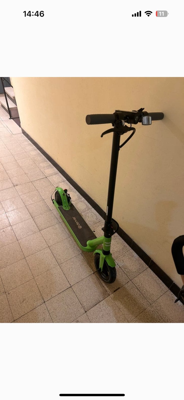 Step elektrische, Fietsen en Brommers, Steps, Ophalen, Zo goed als nieuw