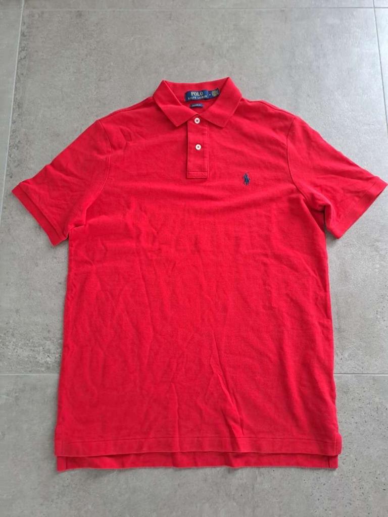 Ralph Lauren Polo, Kleding | Heren, Polo's, Ophalen of Verzenden, Zo goed als nieuw, Maat 48/50 (M), Rood