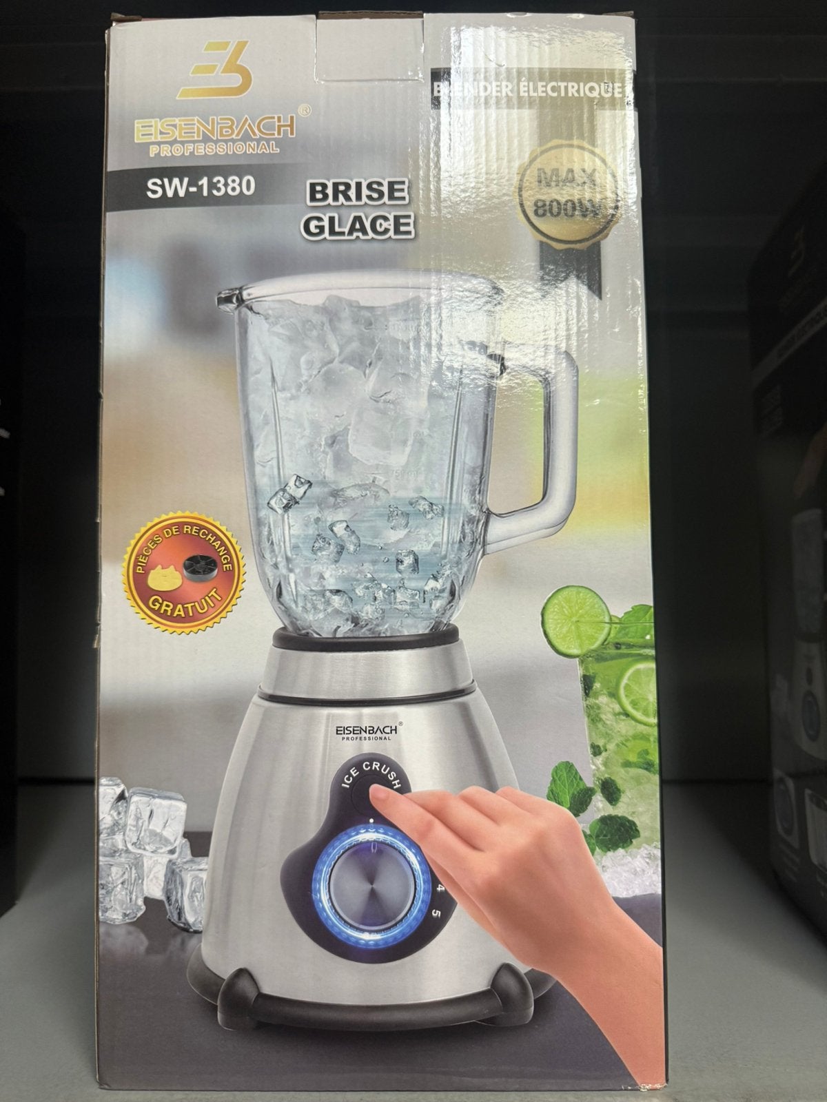 BLENDERMIXER 800 WATT NIEUW 20€ OPRUIMING!, Ophalen, Nieuw, Powerblender