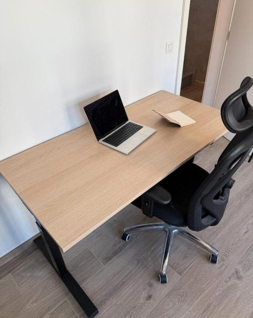 Elektrische zit sta bureau 160x80cm, Ophalen, Zit-sta bureau, 160 cm, Elektrisch