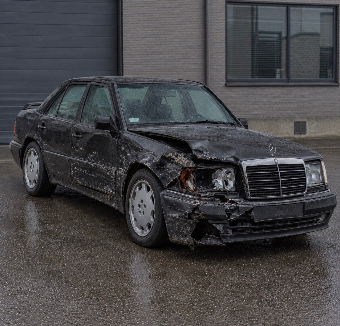Mercedes 500E 1991 340000km.  VERKOCHT!!!!, Auto's, Automaat, Achterwielaandrijving, 5000 cc, Zwart