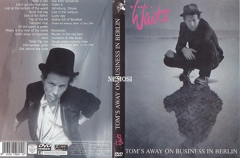 DVD - Tom WAITS - TOM'S AWAY ON BUSINESS IN BERLIN, Envoi, Neuf, dans son emballage, Concert