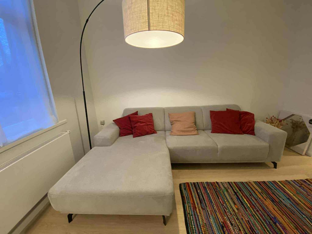 Canapé avec méridienne / Zitbanks met chaise longue, Maison & Meubles, Canapés | Salons, Enlèvement