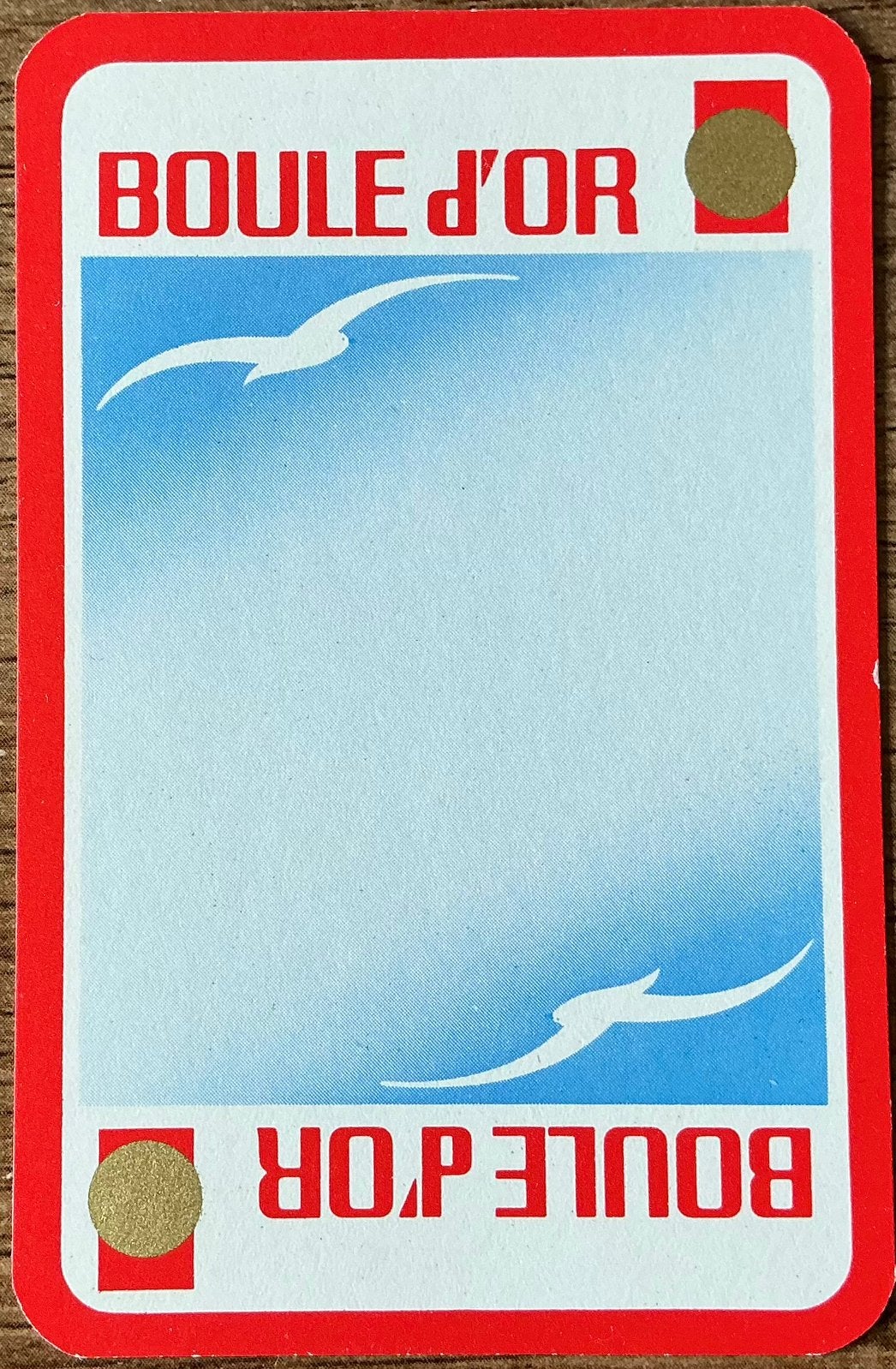 CIGARETTES BOULE D'OR EN SOIE, Collections, Enlèvement ou Envoi, Comme neuf, Carte(s) à jouer