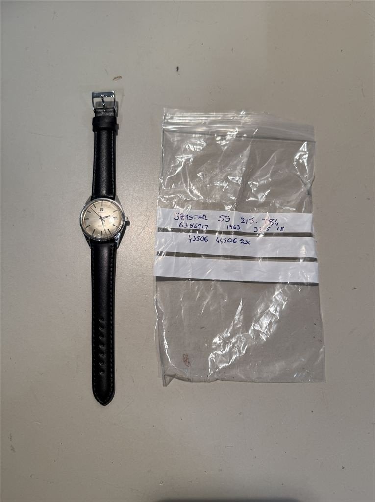 Horloge - Tissot Seastar Automatic Cal 784 Dated 1963, Enlèvement ou Envoi, Utilisé