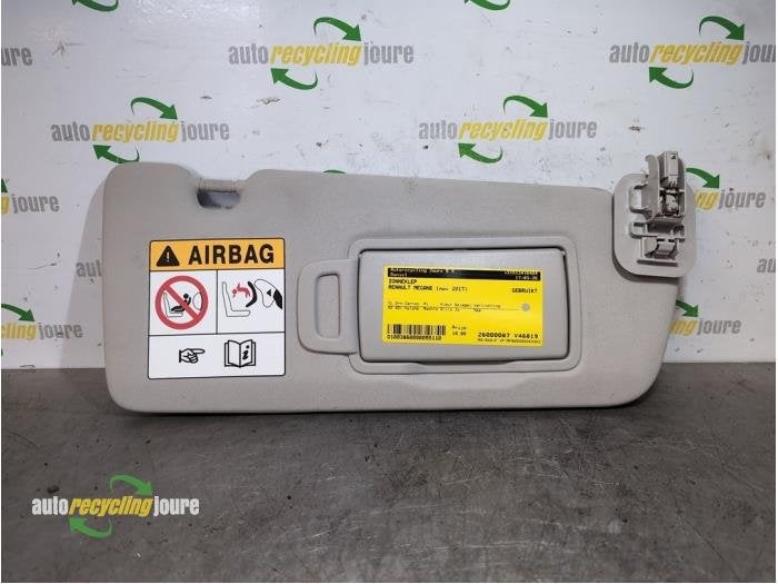 Pare-soleil d'un Renault Megane, -, Renault, -, 3 mois de garantie
