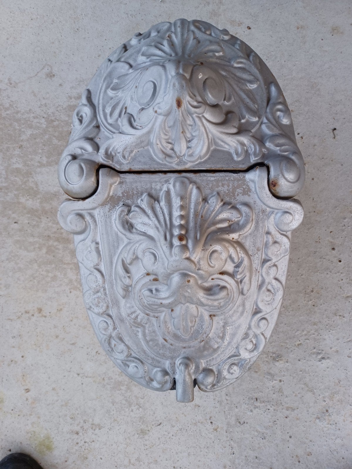 bac à charbon en fonte, Jardin & Terrasse, Enlèvement, Utilisé, Fonte, Autres types
