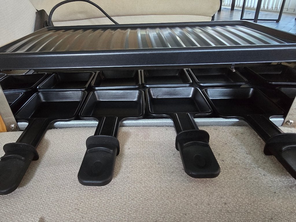 Raclette grill, Electroménager, Appareils à gourmet, Enlèvement, Comme neuf, 8 personnes et plus