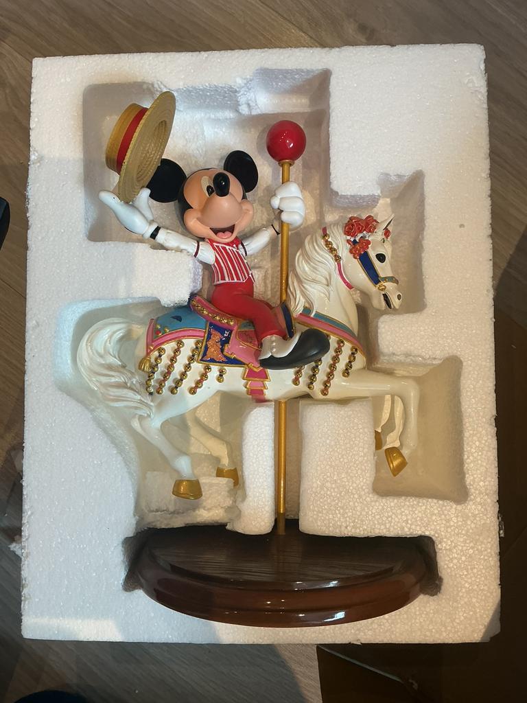 Statue disney mickey carrousel, Enlèvement ou Envoi, Comme neuf