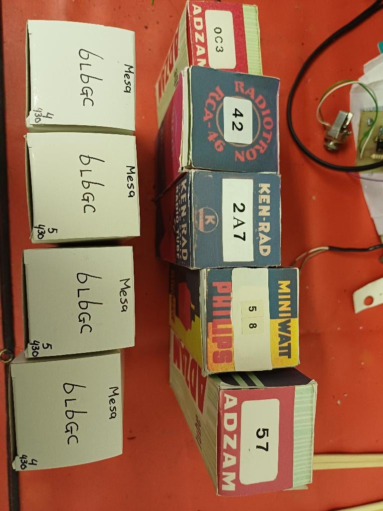 Lampes radio, Enlèvement, Tube ou Tubes