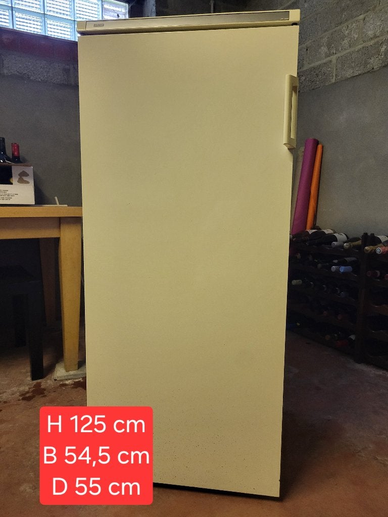 Frigo vrijstaand Zanussi, Elektronische apparatuur, Koelkasten en IJskasten, Ophalen, 120 tot 140 cm, 200 liter of meer, 45 tot 60 cm