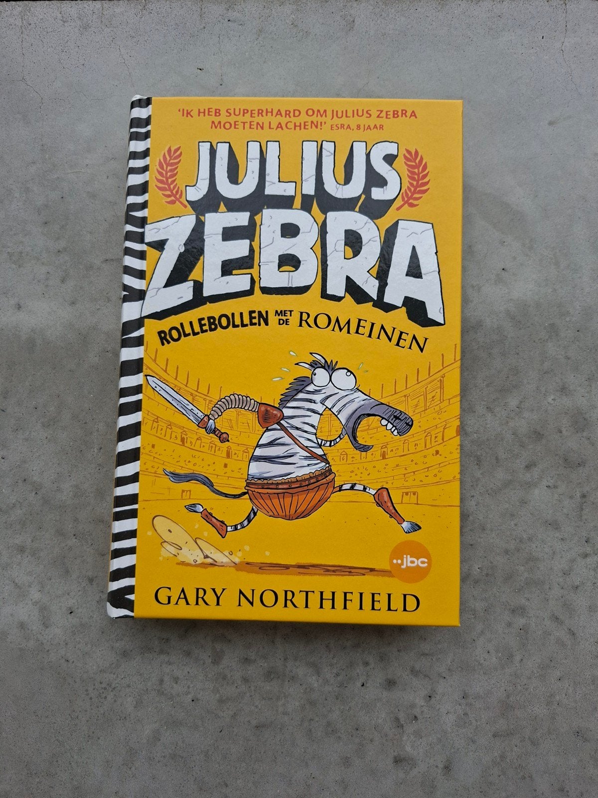 Julius zebra - Rollebollen met de romeinen, Ophalen of Verzenden, Zo goed als nieuw, Fictie, Gary Northfield
