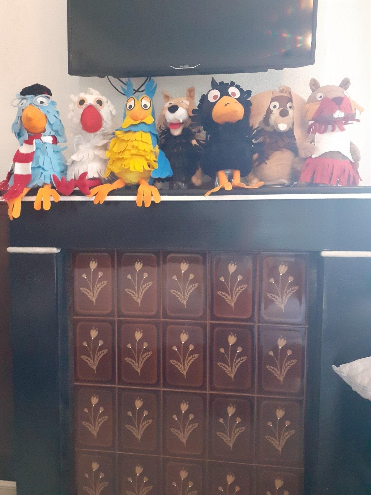 Fabeltjeskrant handpoppen poppenkastpoppen, Verzamelen, Ophalen of Verzenden