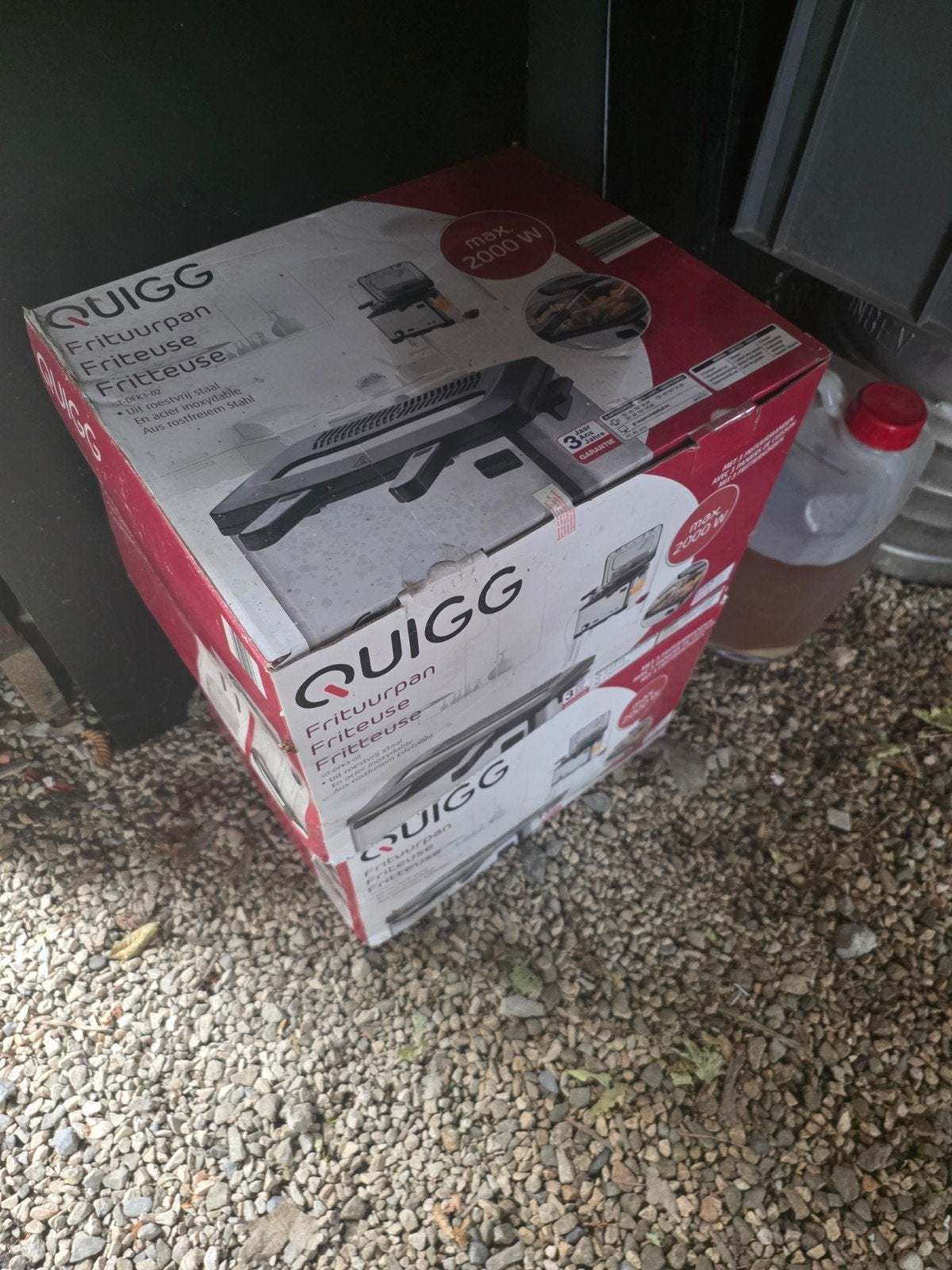 frituurpan / friteuse te koop, Enlèvement