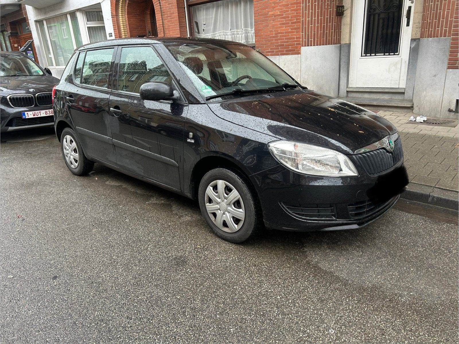 Skoda fabia 1,2 essence 2012 161000km avec contrôle, Auto's, Skoda, Zwart, Handgeschakeld, Particulier, 1200 cc
