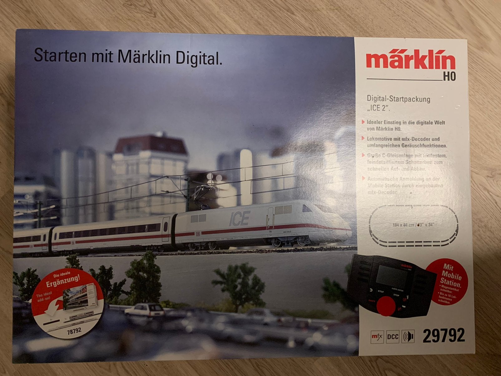 Marklin H0 modeltrein 29792, Ophalen of Verzenden, Nieuw, Treinset, Märklin