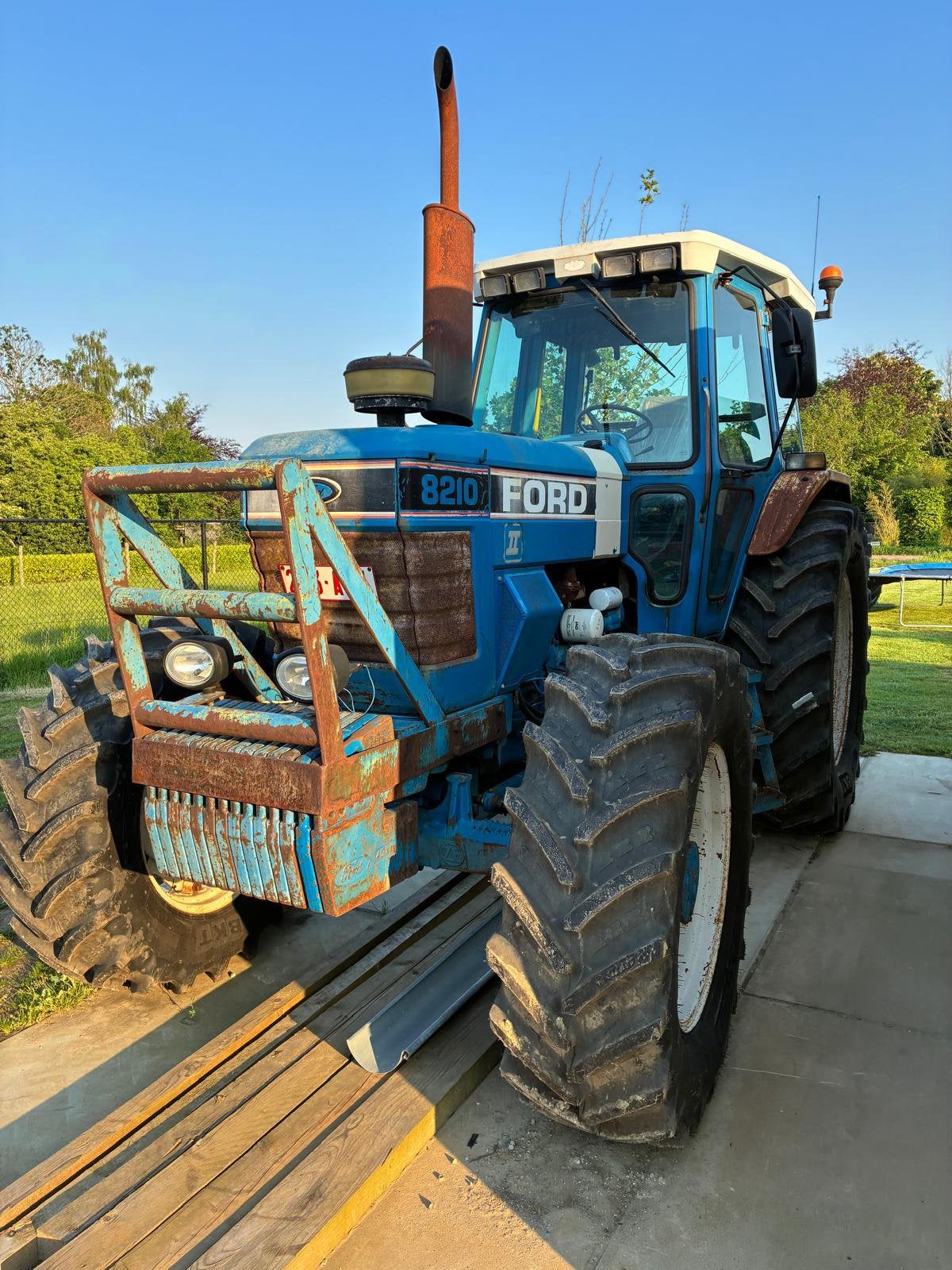 Ford 8210, Ophalen, Ford